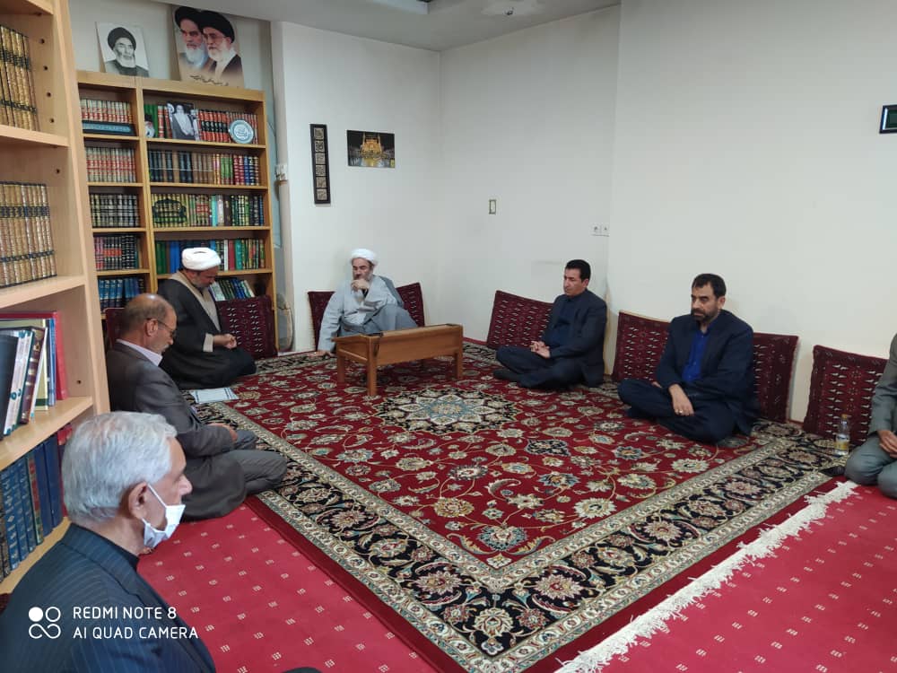 دیدار خیرین سیستانی مقیم مشهد مقدس با نماینده ولی فقیه در سیستان و بلوچستان