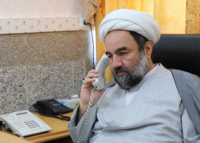 آیت‌الله محامی در تماس تلفنی با مولوی اشفاق‌الرحمان، فوت همشیره وی را تسلیت گفت