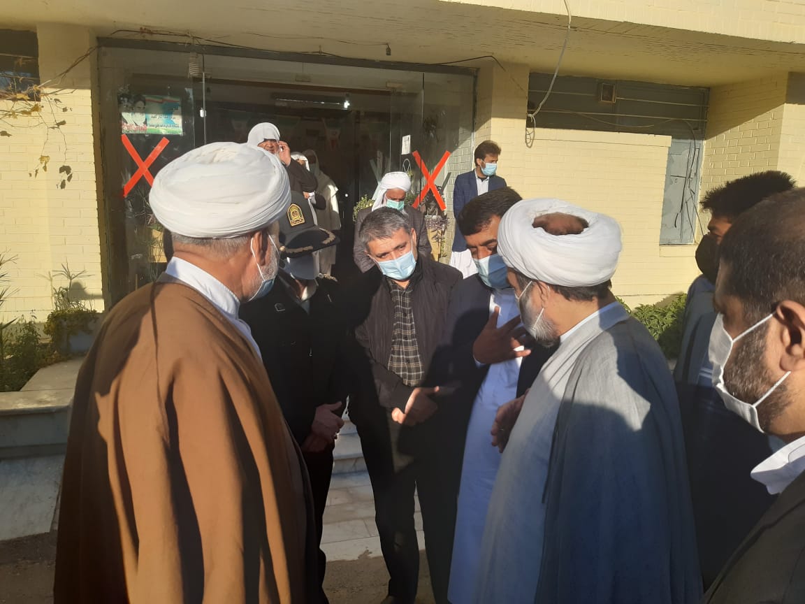 سفر آیت‌الله محامی به شهرستان خاش