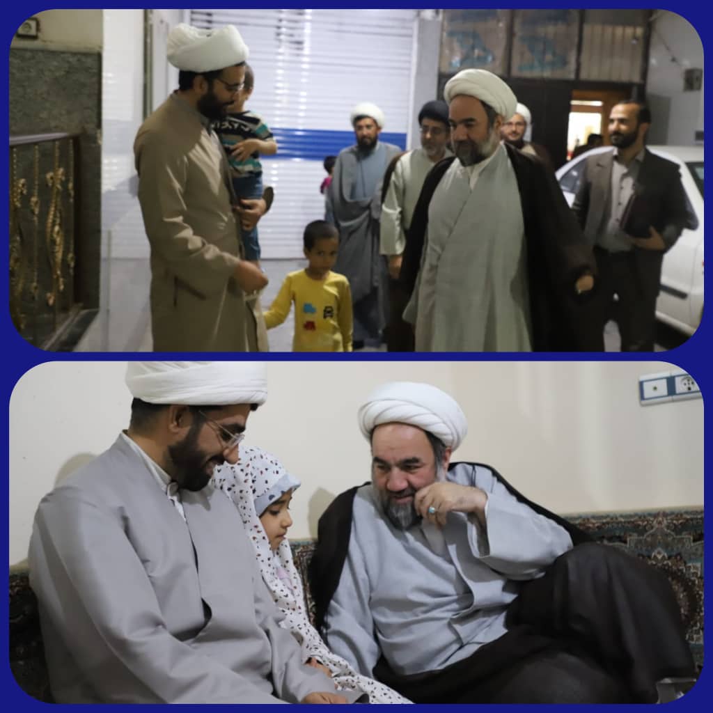 حضور نماینده ولی‌فقیه در سیستان‌وبلوچستان در منزل دو تن از روحانیون