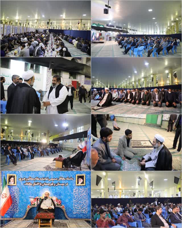 نماینده ولی‌فقیه در سیستان و بلوچستان تبیین کردتلاش در جهت رشد عقلانیت و ایمان عامل موفقیت و ماندگاری فعالیت‌های فرهنگی