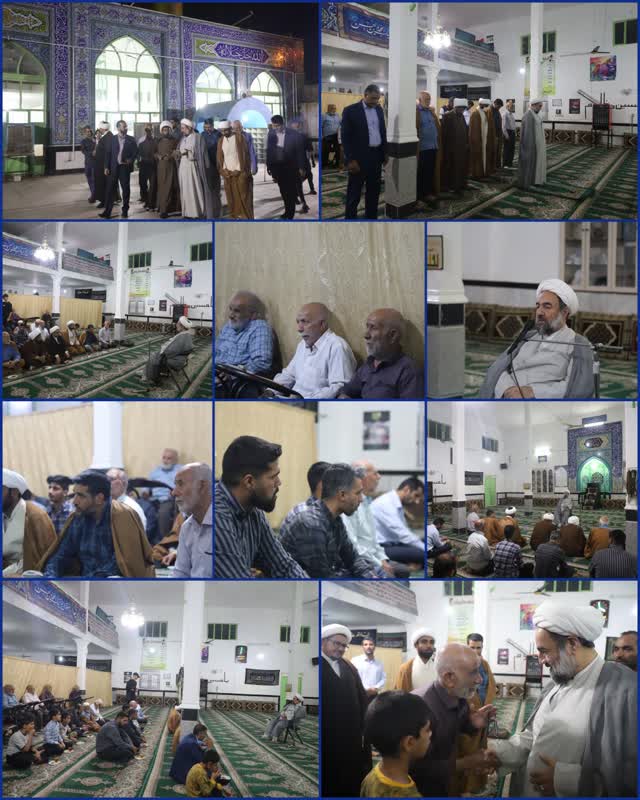 بازدید آیت‌الله محامی از مسجد بعثت شهر زاهدان