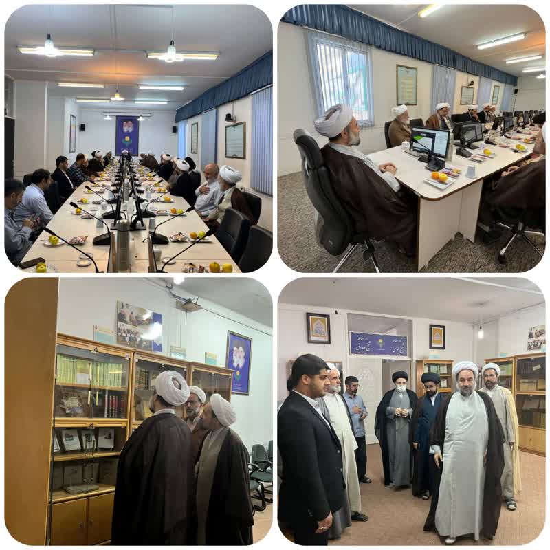 بازدید نماینده ولی‌فقیه در سیستان و بلوچستان از پژوهشکده فرهنگ و معارف قرآن در شهرستان قم