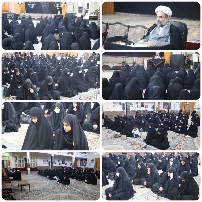 حضور و سخنرانی آیت‌الله محامی در مدرسه علمیه حضرت نرجس(س) زاهدان