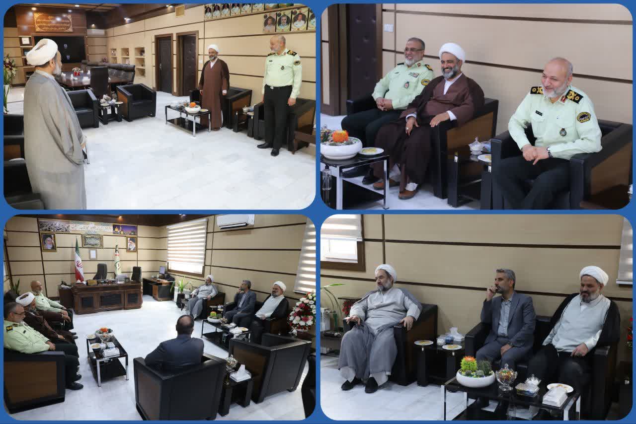 حضور آیت‌الله محامی در ستاد فرماندهی انتظامی سیستان و بلوچستان