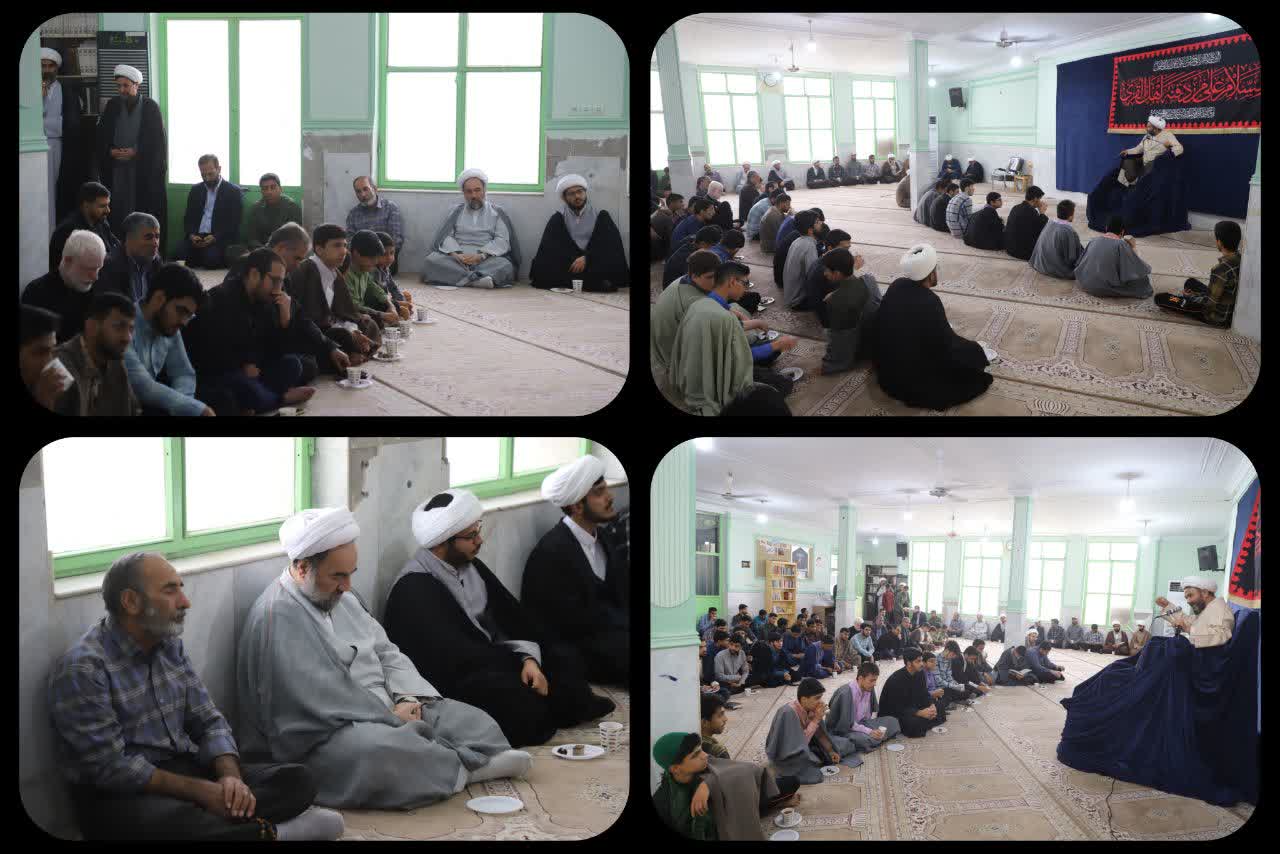 حضور آیت‌الله محامی در مراسم ترحیم پدر حجت‌الاسلام‌والمسلمین الهی از اساتید حوزه‌ علمیه امام جعفر صادق(ع)