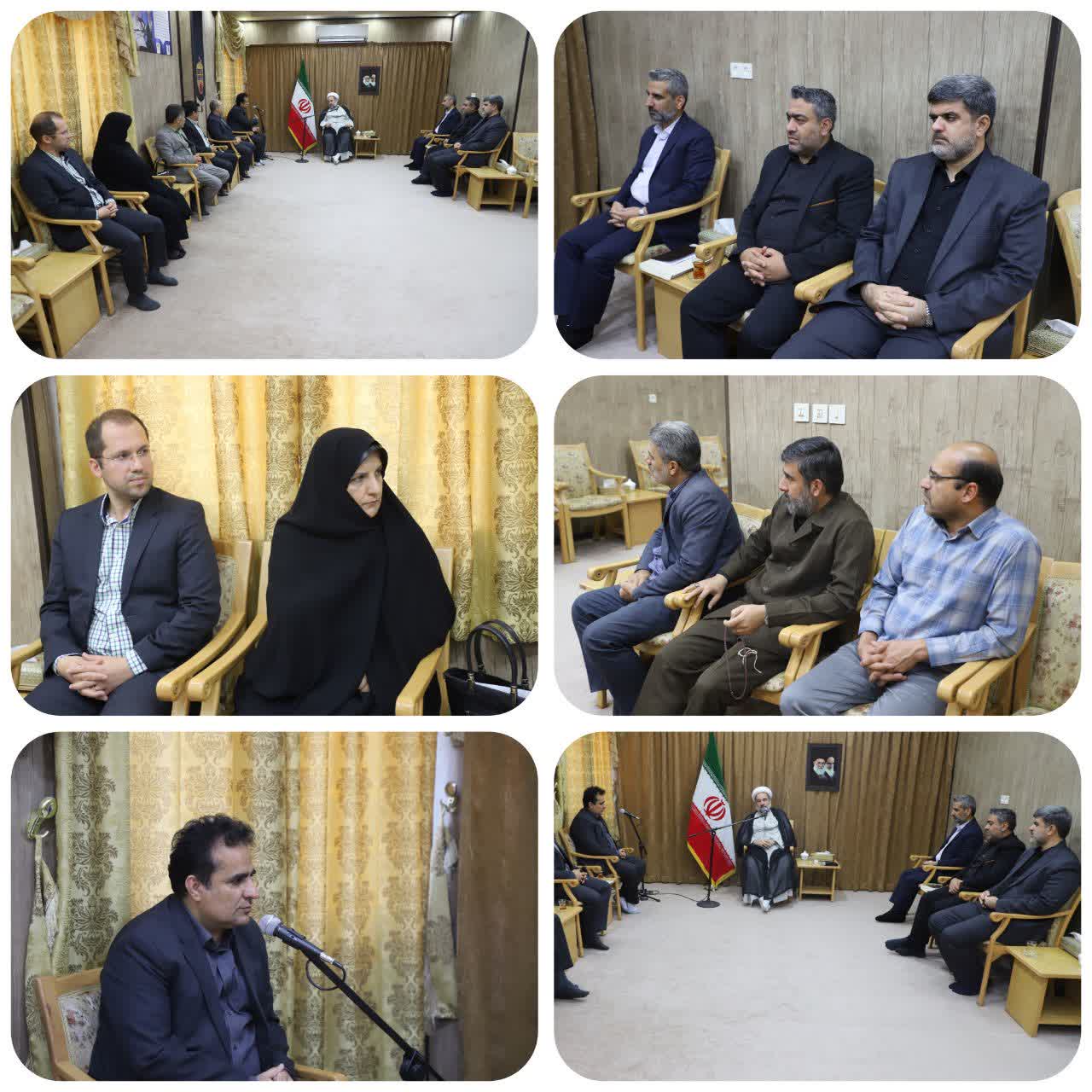 نماینده ولی‌فقیه در سیستان و بلوچستان در دیدار مدیرکل ورزش و جوانان سیستان و بلوچستان: 
لزوم تلاش برای گسترش ورزش عمومی و قهرمانی در کنار یکدیگر/
سمن‌ها می‌توانند به موتور پیشران استان تبدیل شوند