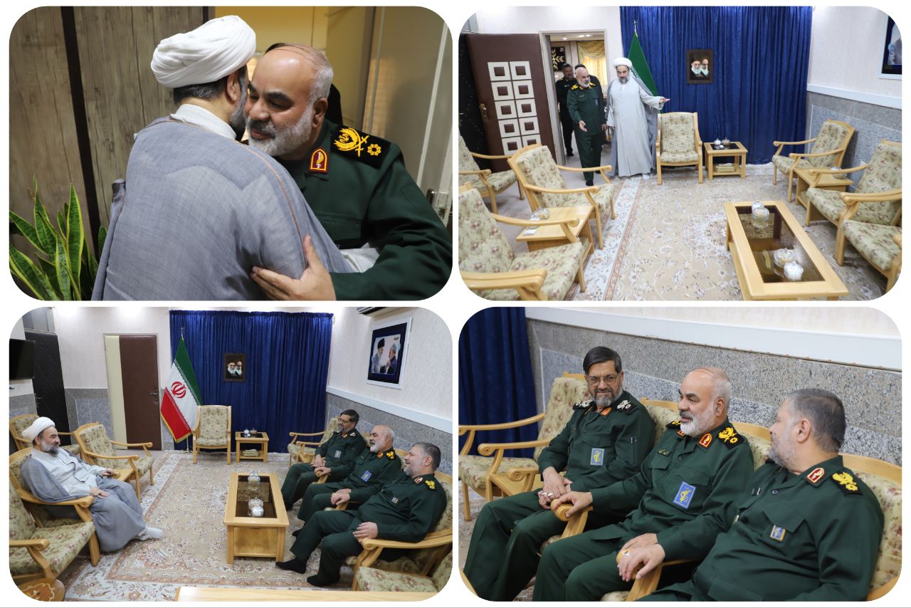 دیدار فرمانده نیروی زمینی سپاه پاسداران انقلاب اسلامی با نماینده ولی‌فقیه در سیستان و بلوچستان