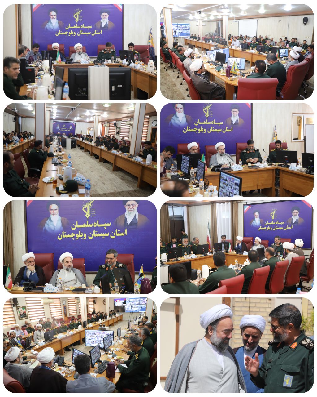 نماینده ولی‌فقیه در سیستان و بلوچستان، آیت‌الله محامی در جمع پرسنل سپاه سلمان استان سیستان و بلوچستان تبیین کرد