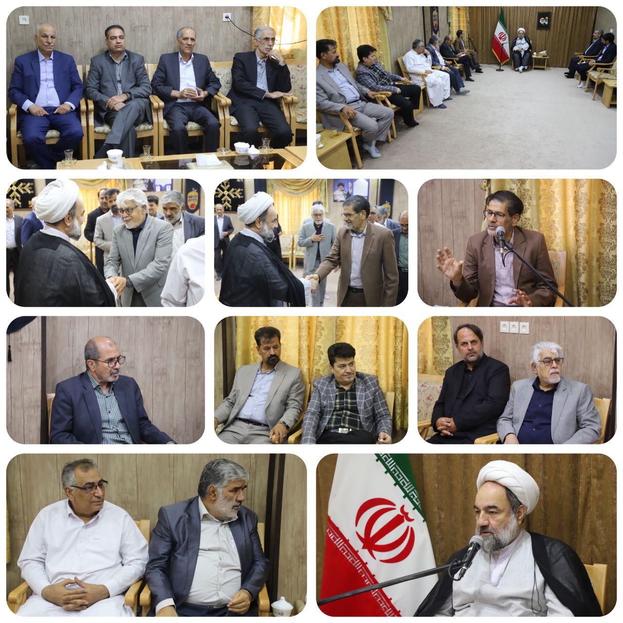 آیت‌الله محامی در دیدار اعضای جبهه اصلاحات استان تأکید کرد:
انتقاد از نگاه خوش‌بینانه و ساده‌لوحانه در قبال افغانستان و حقابه هیرمند/

????️شعار وفاق رئیس‌جمهور نباید به سهم‌خواهی سیاسی منجر شود/
فرقی نمی‌کند اصلاح‌طلب یا اصول‌گرا؛ تندروی ها برای کشور زیان‌بار است/
فرهنگ اختلافات داخلی استان و خالی کردن زیر پای مدیران بومی باید اصلاح شود/