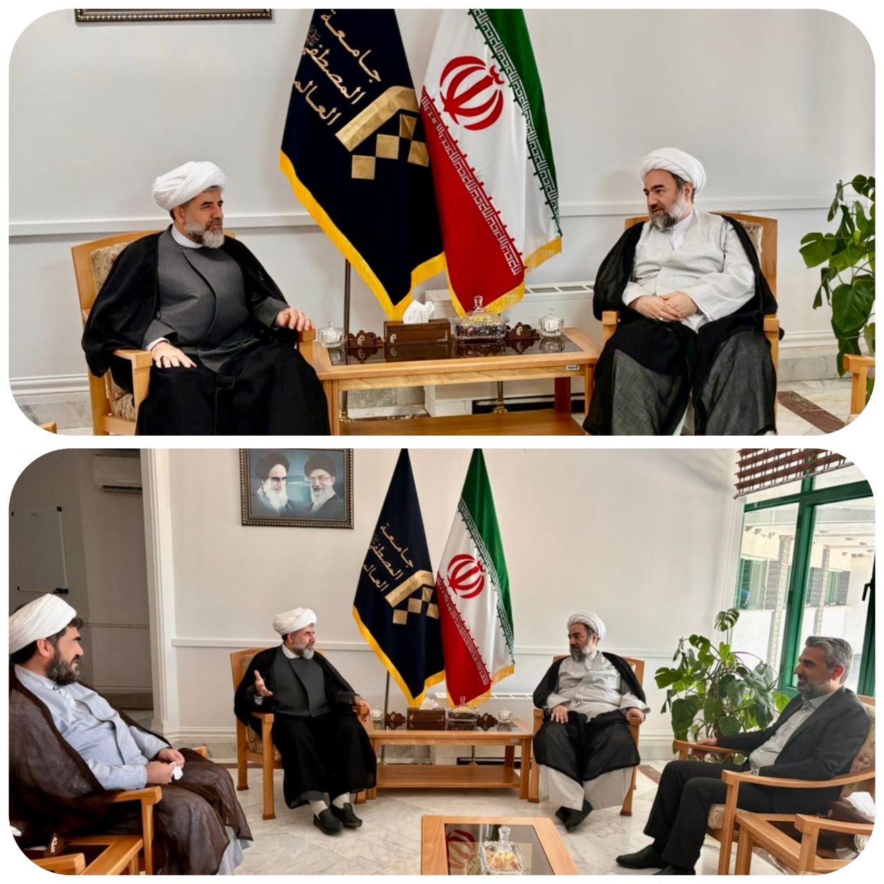 ️حضور نماینده ولی‌فقیه در سیستان و بلوچستان در نمایندگی جامعه‌المصطفی العالمیه گلستان