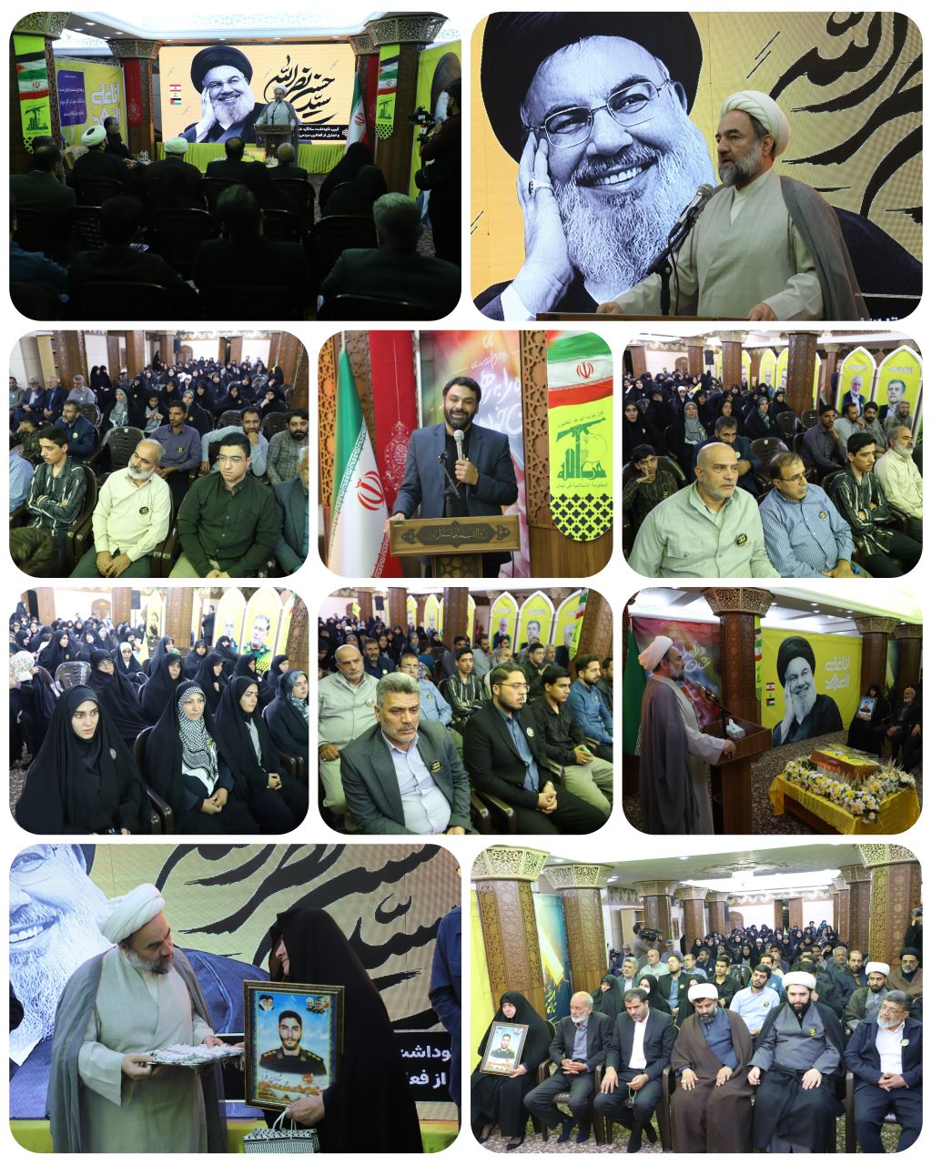 نماینده ولی‌فقیه در سیستان و بلوچستان در مراسم نکوداشت سالگرد شهادت شهید سید حسن نصرالله و تجلیل از فعالین مردمی حوزه لبنان تبیین کرد:
شهید سید حسن نصرالله الگوی ولایت‌مداری و احساس مسئولیت جهانی بود/