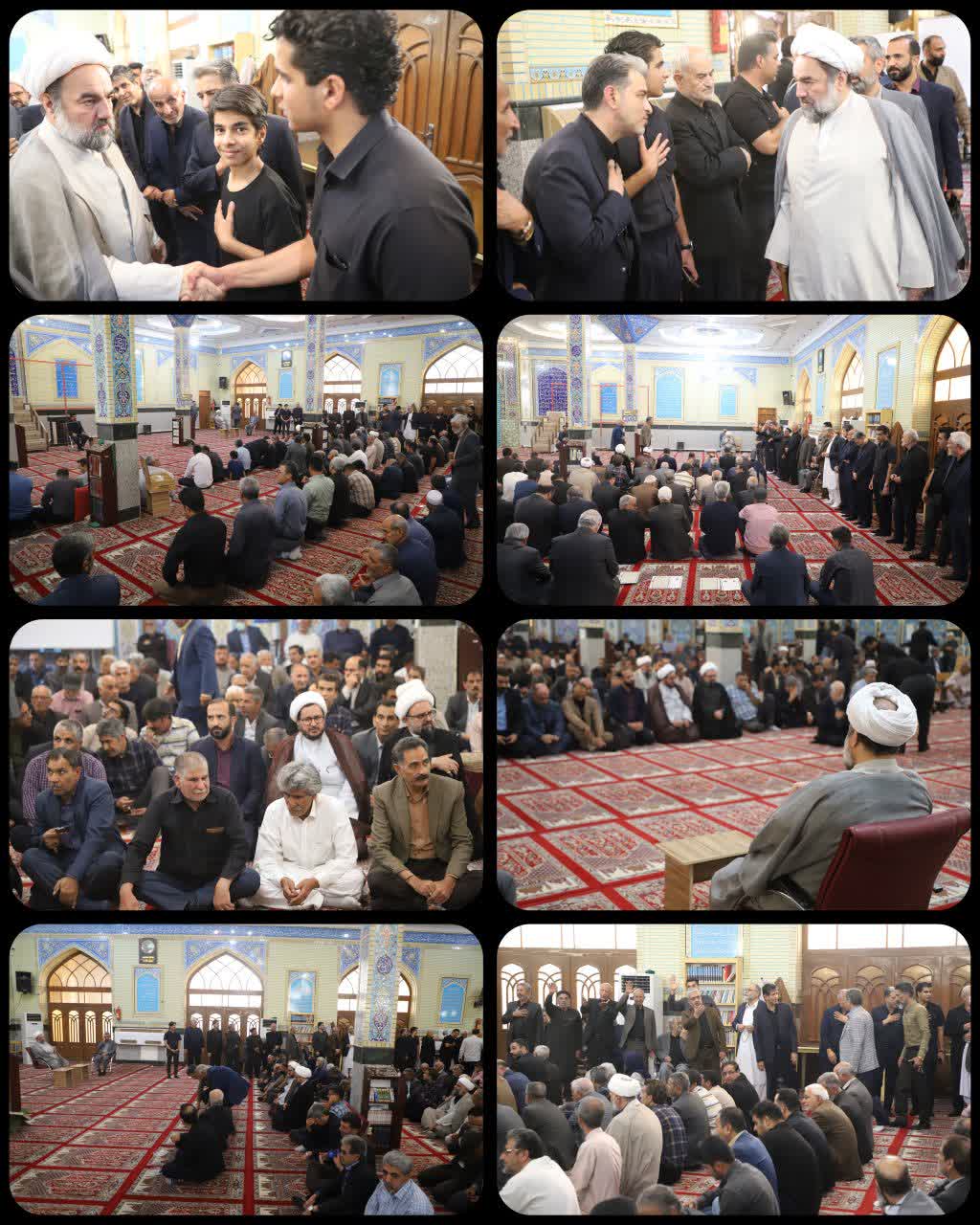 حضور نماینده ولی‌فقیه در سیستان و بلوچستان در مراسم ختم خواهر و داماد آقای جلالزایی از همکاران دفتر نماینده ولی‌فقیه در سیستان و بلوچستان