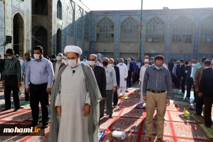 گزارش تصویری مراسم نماز عید سعید قربان در مسجد جامع زاهدان به امامت آیت‌الله مصطفی محامی نماینده ولی فقیه در سیستان‌وبلوچستان 3