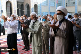 گزارش تصویری مراسم نماز عید سعید قربان در مسجد جامع زاهدان به امامت آیت‌الله مصطفی محامی نماینده ولی فقیه در سیستان‌وبلوچستان 6