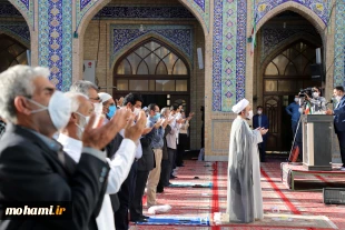 گزارش تصویری مراسم نماز عید سعید قربان در مسجد جامع زاهدان به امامت آیت‌الله مصطفی محامی نماینده ولی فقیه در سیستان‌وبلوچستان 7