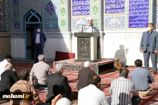 گزارش تصویری مراسم نماز عید سعید قربان در مسجد جامع زاهدان به امامت آیت‌الله مصطفی محامی نماینده ولی فقیه در سیستان‌وبلوچستان 10