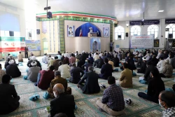 گزارش تصویری نماز جمعه 11 مهرماه به امامت آیت‌الله مصطفی محامی
 5