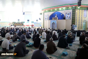 گزارش تصویری نماز جمعه 11 مهرماه به امامت آیت‌الله مصطفی محامی
 8