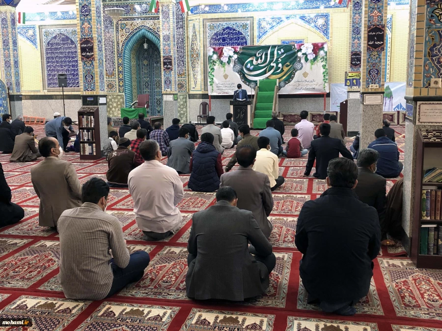 حضور آیت‌الله محامی در مراسم جشن میلاد امیرالمؤمنین (ع) در مسجد جامع زاهدان 6