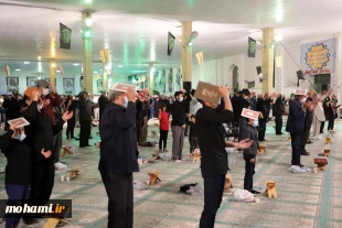 گزارش تصویری مراسم احیاء شب بیست و سوم ماه مبارک رمضان در مصلای قدس با حضور آیت‌الله محامی 10