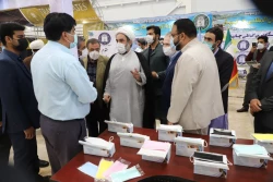 گزارش تصویری بازدید آیت‌الله محامی از نمایشگاه توانمندی های صنایع کوچک و متوسط سیستان‌وبلوچستان 6