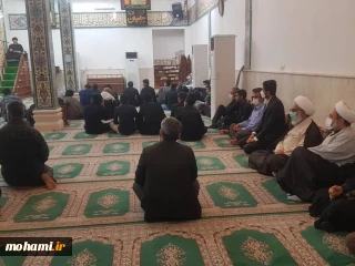 حضور آیت‌الله محامی در مراسم عزاداری شب اربعین حسینی در زابل