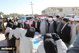 گزارش تصویری بازدید آیت‌الله محامی نماینده مقام معظم رهبری در سیستان‌وبلوچستان از نمایشگاه توانمندی‌های شهرستان و دست آوردهای انقلاب در شهرستان ایرانشهر 5