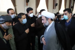 گزارش تصویری حضور آیت‌الله محامی نماینده ولی‌فقیه در استان در آیین بزرگداشت شهدای امنیت فاطمی سیستان‌وبلوچستان 6