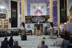 گزارش تصویری حضور آیت‌الله محامی نماینده ولی‌فقیه در سیستان‌وبلوچستان در مراسم عزاداری ایام فاطمیه(س) در محل مسجد جامع و مسجد حضرت علی ابن ابیطالب(ع) زاهدان 5