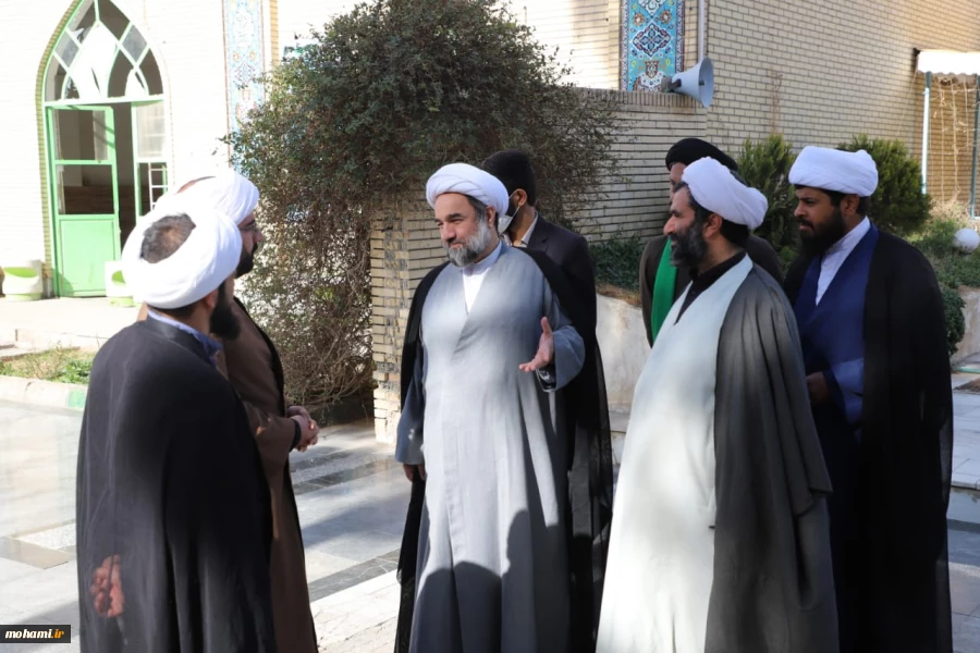 گزارش تصویری بازدید سرزده آیت‌الله محامی نماینده ولی فقیه در سیستان‌وبلوچستان از فضای آموزشی، رفاهی و عمرانی حوزه علمیه امام جعفر صادق(ع) زاهدانگزارش تصویری بازدید سرزده آیت‌الله محامی نماینده ولی فقیه در سیستان‌وبلوچستان از فضای آموزشی، رفاهی و عمرانی حو