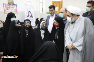 گزارش تصویری دیدار چهره به چهره آیت‌الله محامی نماینده مقام معظم رهبری در سیستان‌وبلوچستان با اعضای حلقه‌های صالحین شهرستان چابهار 3