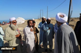 گزارش تصویری بازدید نماینده مقام معظم رهبری در سیستان‌وبلوچستان از اسکله صیادی پَسابَندر 2