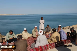 گزارش تصویری بازدید نماینده مقام معظم رهبری در سیستان‌وبلوچستان از اسکله صیادی پَسابَندر 6