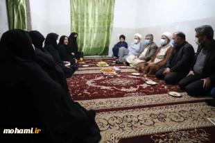 گزارش تصویری دیدار آیت‌الله محامی نماینده مقام معظم رهبری در سیستان‌وبلوچستان با خانواده شهیدان عبدالرحمان چراغ مکان و محمد یوسف میربلوچ زهی در چابهار 2