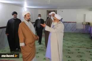 گزارش تصویری بازدید آیت‌الله محامی نماینده مقام معظم رهبری در سیستان‌وبلوچستان از مسجد جامع و مجتمع دینی فرهنگی حنفاء خاش 5