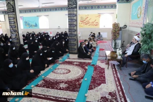 گزارش تصویری دیدار صمیمی آیت‌الله محامی نماینده ولی‌فقیه در سیستان‌وبلوچستان با جمعی از دانش آموزان مدرسه معارف زاهدان 6