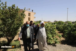 گزارش تصویری حضور  آیت‌الله مصطفی محامی نماینده ولی‌فقیه در سیستان‌وبلوچستان در سازمان جهاد کشاورزی استان و بازدید از بخش‌های مختلف این مجموعه 3