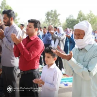 گزارش تصویری اقامه نماز عید سعید قربان به امامت آیت‌الله محامی نماینده ولی‌فقیه در سیستان‌وبلوچستان و امام جمعه زاهدان 7