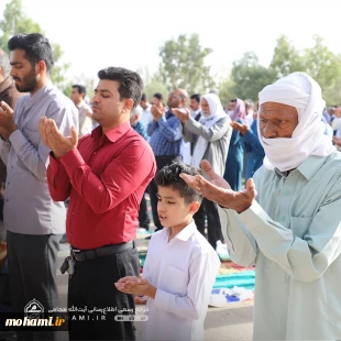 گزارش تصویری اقامه نماز عید سعید قربان به امامت آیت‌الله محامی نماینده ولی‌فقیه در سیستان‌وبلوچستان و امام جمعه زاهدان 7