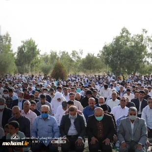 گزارش تصویری اقامه نماز عید سعید قربان به امامت آیت‌الله محامی نماینده ولی‌فقیه در سیستان‌وبلوچستان و امام جمعه زاهدان 8