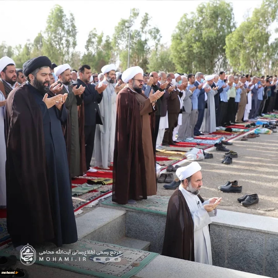 گزارش تصویری اقامه نماز عید سعید قربان به امامت آیت‌الله محامی نماینده ولی‌فقیه در سیستان‌وبلوچستان و امام جمعه زاهدان 11