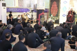 حضور آیت‌الله محامی نماینده ولی‌فقیه در سیستان‌وبلوچستان در مراسم عزاداری امام حسین(ع) در محل  هیأت اصحاب الشهدا و مسجد صاحب الزمان (عج) شهر زاهدان 4