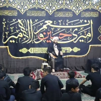 حضور آیت‌الله محامی نماینده ولی‌فقیه در سیستان‌وبلوچستان در مراسم عزاداری امام حسین(ع) در محل  هیأت محبان حضرت زهرا (س)، هیأت بیت العباس(ع) و مسجد المهدی(عج) شهر زاهدان 2