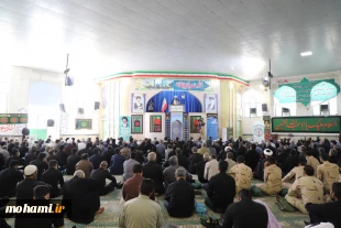 گزارش تصویری نماز جمعه ۱۴ مردادماه زاهدان به امامت آیت‌الله محامی نماینده ولی‌فقیه در سیستان‌وبلوچستان و امام جمعه زاهدان 6