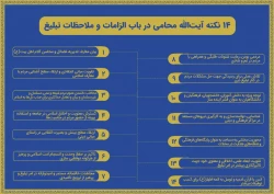 ۱۴نکته آیت‌الله محامی نماینده ولی‌فقیه در سیستان‌وبلوچستان در باب الزامات و ملاحظات تبلیغ 2