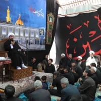 گزارش تصویری حضور آیت‌الله محامی نماینده ولی‌فقیه در سیستان‌وبلوچستان در مراسم عزاداری امام حسین(ع) گزارش تصویری حضور آیت الله محامی در حسینیه حضرت علی اصغر(ع) زاهدان 4