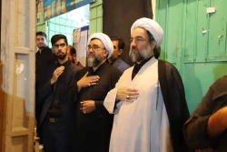 گزارش تصویری حضور آیت‌الله محامی نماینده ولی‌فقیه در سیستان‌وبلوچستان در مراسم عزاداری شب عاشورا در مساجد رضوان، محمدیه، حضرت ابوالفضل‌العباس(ع) و مسجد امام رضا(ع) زاهدان 7