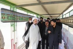 گزارش تصویری آیت‌الله محامی نماینده مقام معظم رهبری در سیستان‌وبلوچستان از بازرچه، گمرک و پایانه مرزی میرجاوه 5