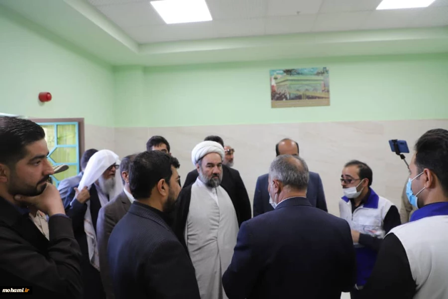 گزارش تصویری آیت‌الله محامی نماینده مقام معظم رهبری در سیستان‌وبلوچستان از بازرچه، گمرک و پایانه مرزی میرجاوه 7